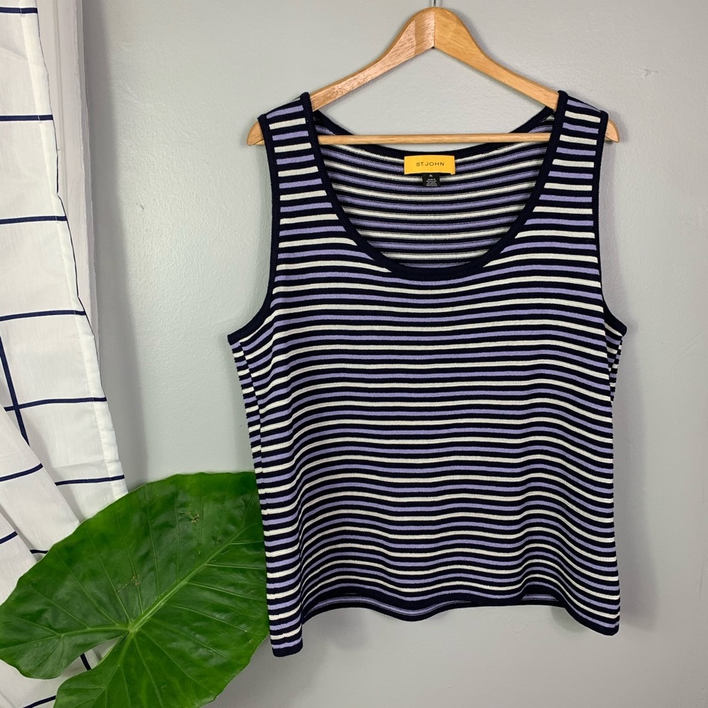 St John Striped Tank Top